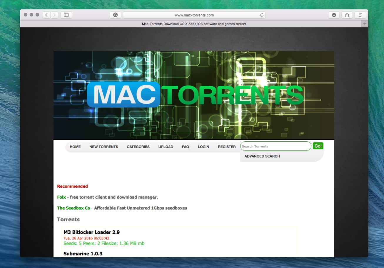 Torrent Mac Free
